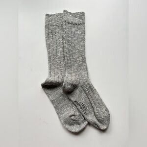 Studio Nicholson Gray Women's Casual Socks